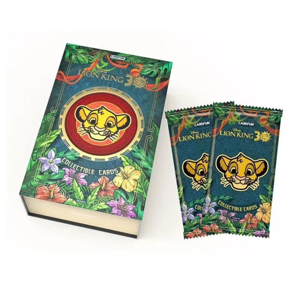 Disney Le Roi Lion 30ème Anniversaire - Boîte de 10 Boosters de 4 Cartes