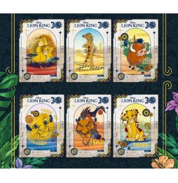 Disney Le Roi Lion 30ème Anniversaire - Boîte de 10 Boosters de 4 Cartes