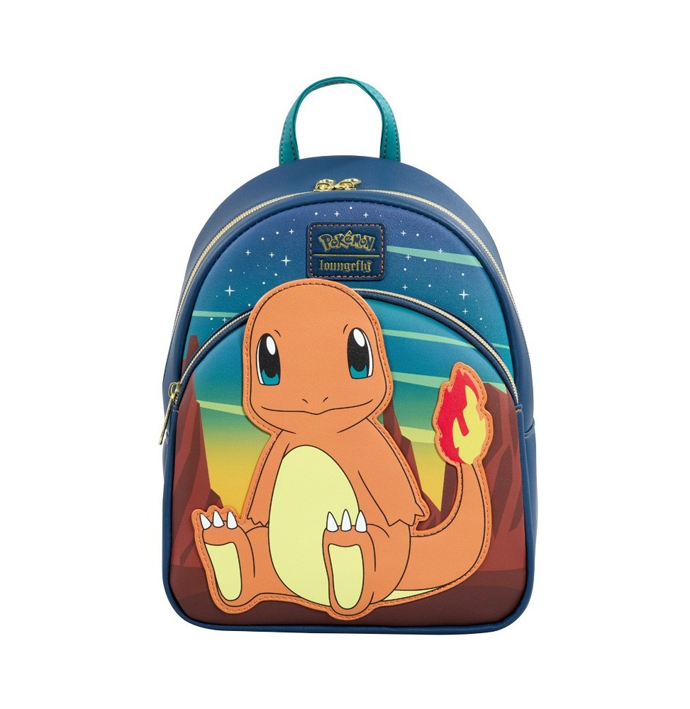 Loungefly Pokémon - Mini Sac à Dos Charmander Salameche Cosplay