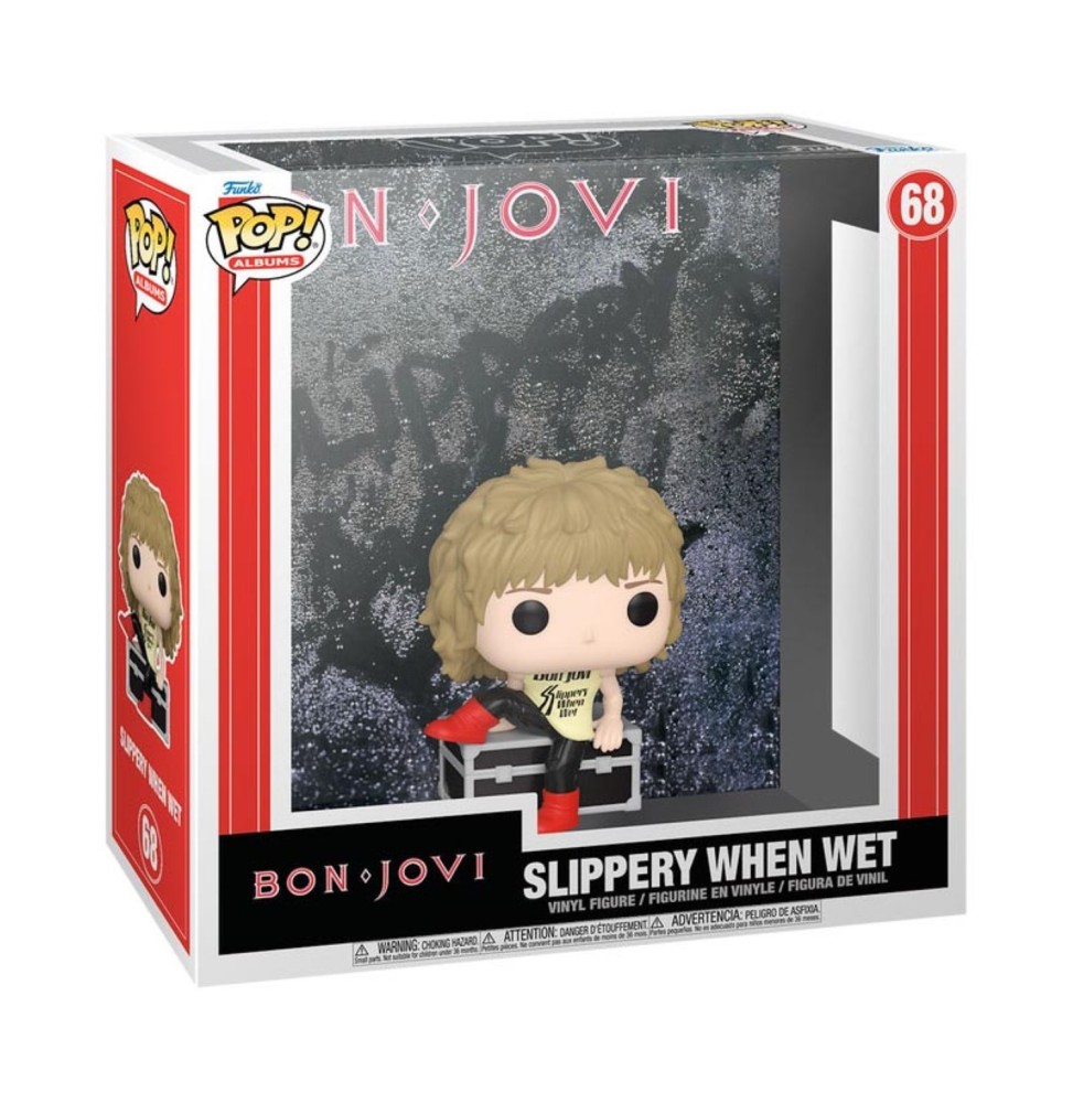 Funko Pop ! Albums Bon Jovi - Slippery When Wet