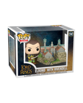 Funko Pop Town ! Le Seigneur des Anneaux - Elrond & Rivendell