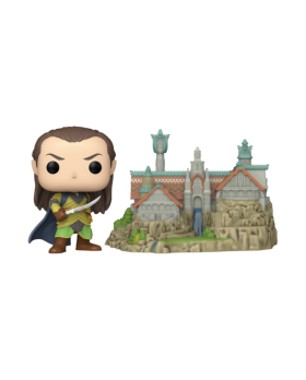 Funko Pop Town ! Le Seigneur des Anneaux - Elrond & Rivendell