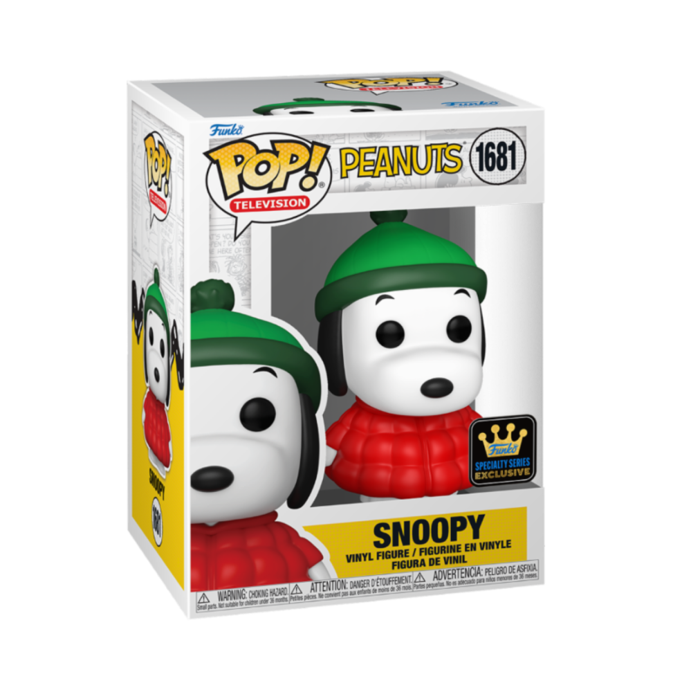 Funko Pop ! Snoopy & Peanuts - Snoopy In Coat (Existe en CHASE)