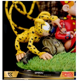 Statue Spirou : Hommage à Franquin en Résine 1/6 - 26 cm (Édition Limitée à 100 exemplaires)