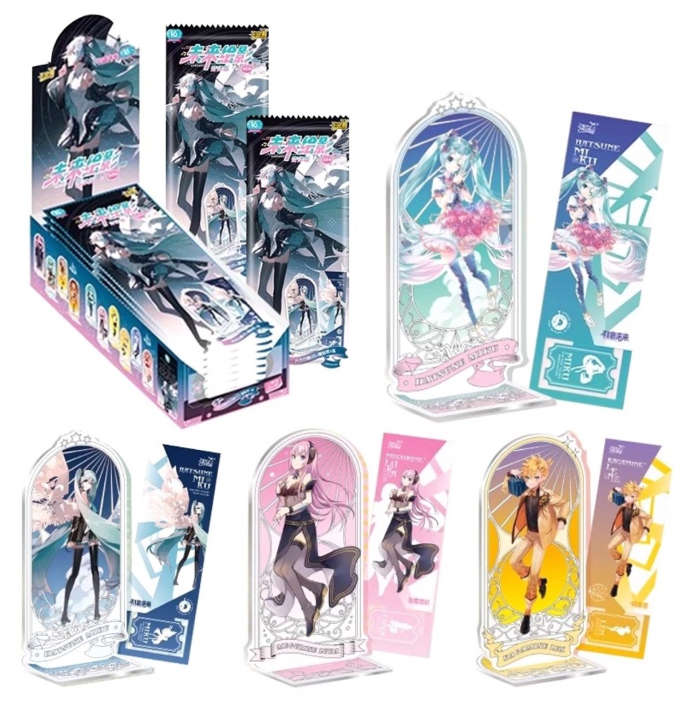 Hatsune Miku Future Picture Acrylic Stand Rhythm Edition Display - 12 pièces