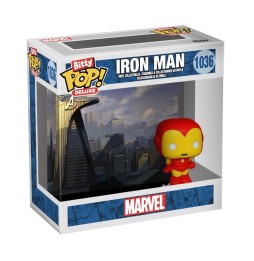 Funko Bitty Pop ! Marvel Deluxe Iron Man Avenger Tower