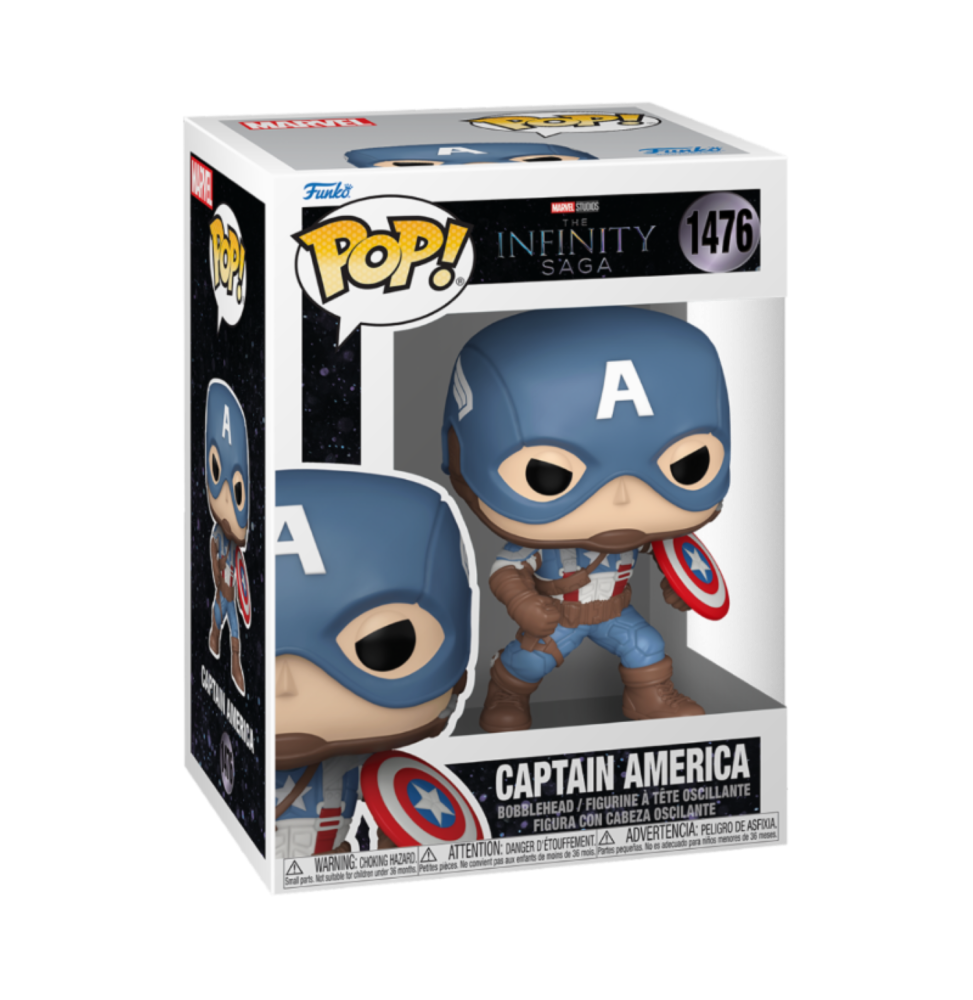 Funko Pop ! Marvel MCU Arc - Captain America