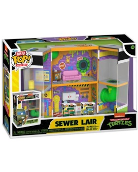 Bitty Pop ! TMNT Tortue Ninja - Sewer Lair