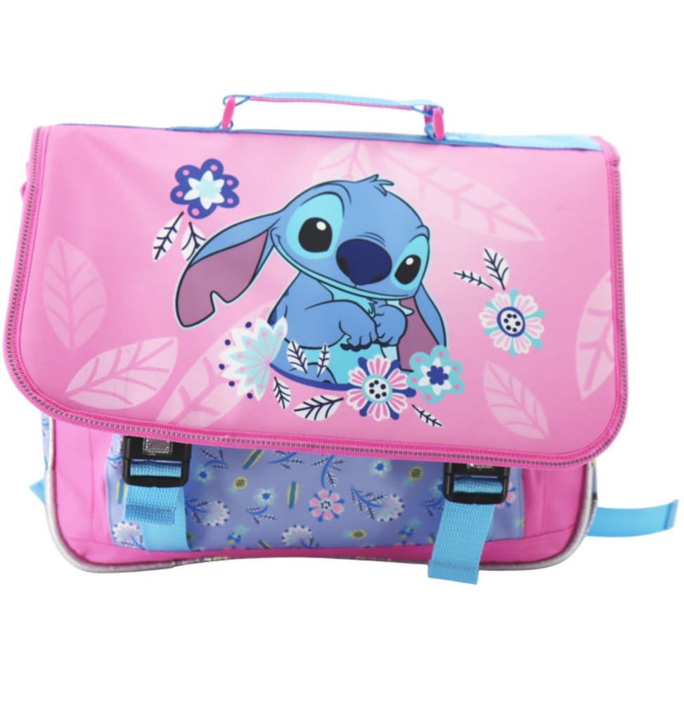 Cartable Disney - Stitch Pink Dreams (2 Compartiments)