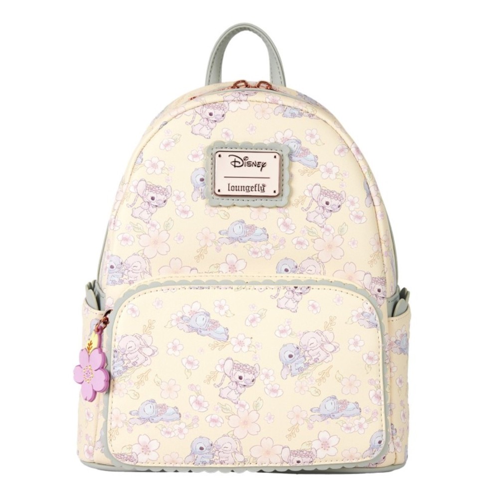 Sac A Dos Loungefly Disney - Cute Stitch Cherry Blossom