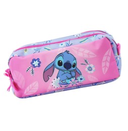 Trousse Disney Carre - Stitch Pink Dreams (2 Compartiments)