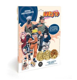 Monnaie De Paris - Album Collector Naruto + 2 Mini Medailles