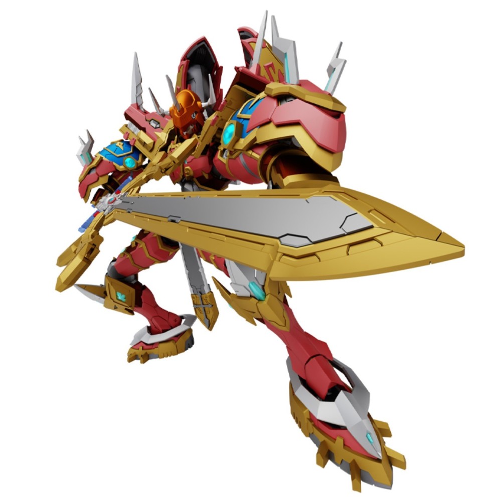 Maquette Digimon - Kaisergreymon (Figure-Rise Standard Amplified)