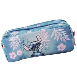 Trousse Carre Disney - Stitch Blue Hawaii (2 Compartiments)