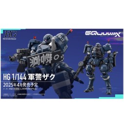 Maquette Gunpla - Police Zaku Gundam (HG)