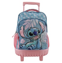 Cartable à Roulettes Disney - Stitch Blue Hawaii