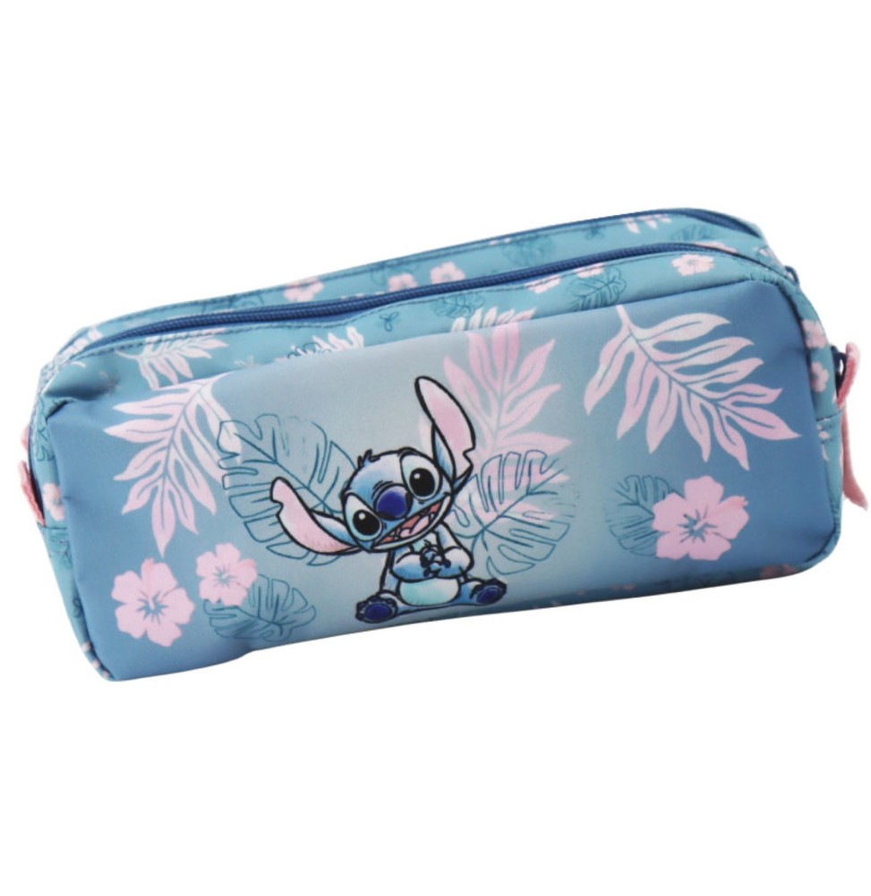 Trousse Plate Disney - Stitch Blue Hawaii