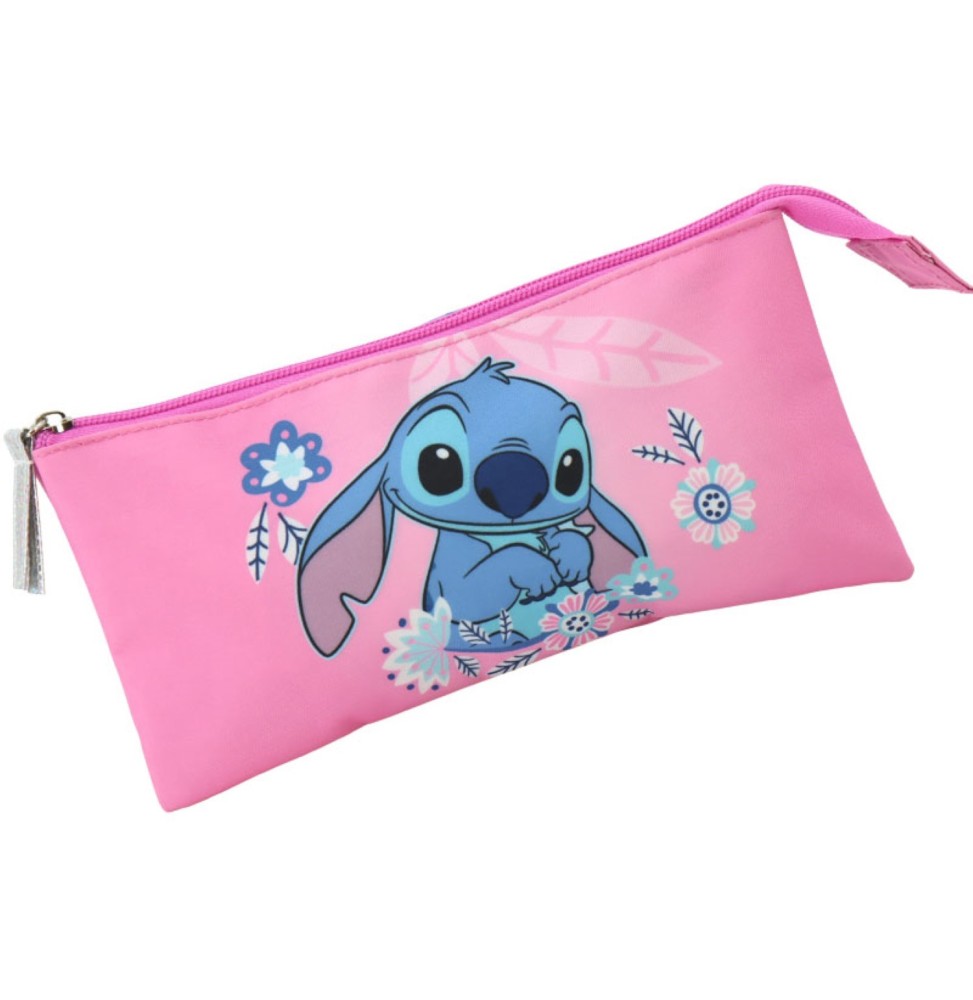 Trousse Plate Disney - Stitch Pink Dreams