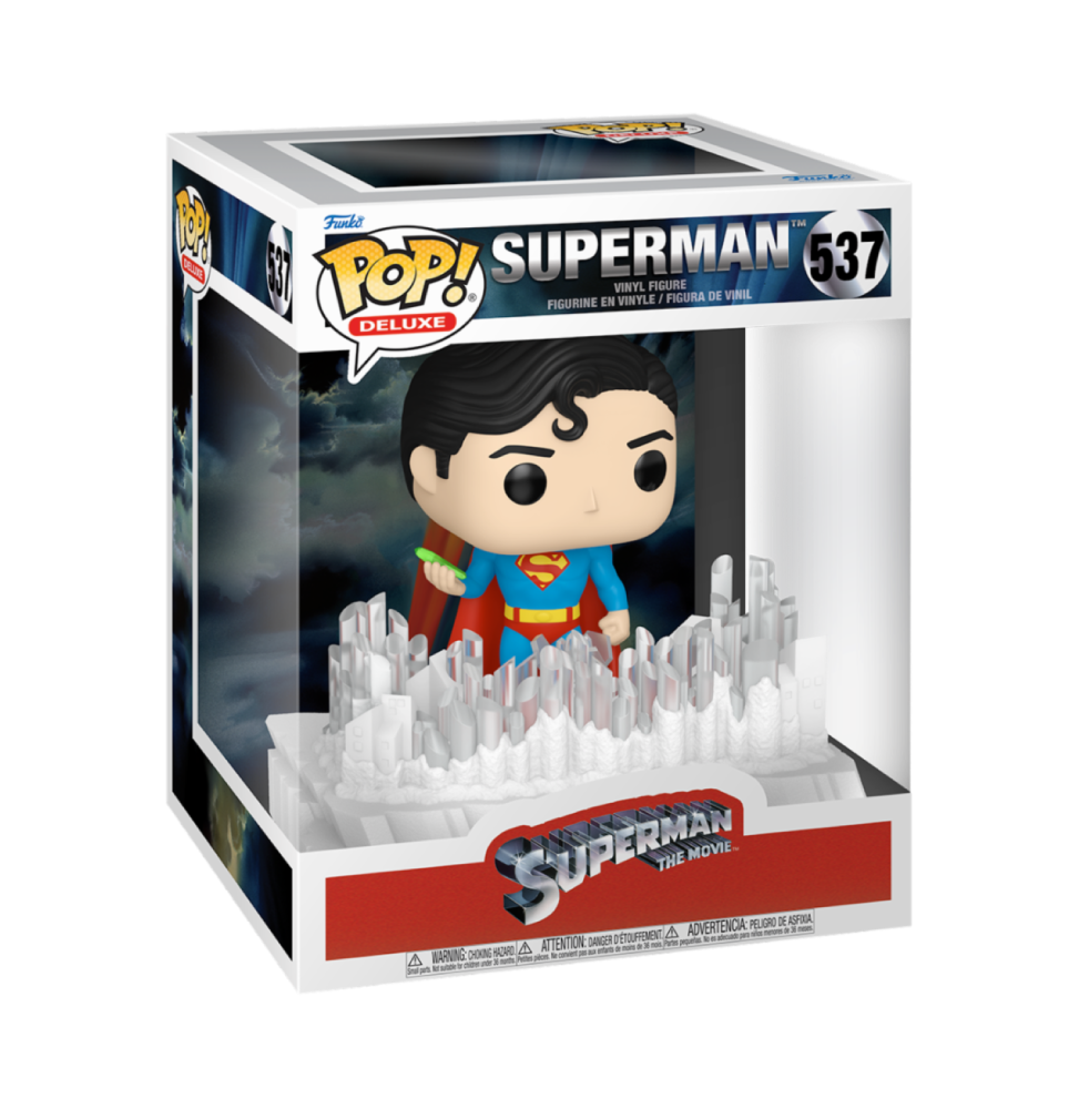 Funko Pop Deluxe ! DC Superman 1978 - Superman Fortress Of Solitude