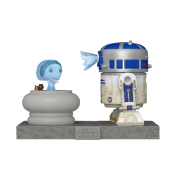 Funko Pop Deluxe ! Star Wars S9 - R2-D2 & Leia