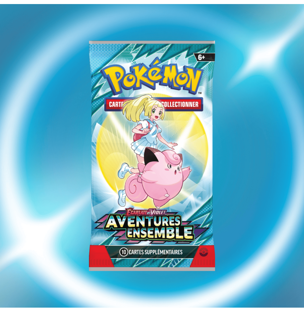 Booster Pokémon Écarlate et Violet - Aventures Ensemble (EV09) (Modèle Aléatoire)