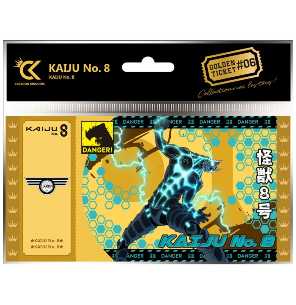Golden Ticket Kaiju No,8 - Kaiju No.8