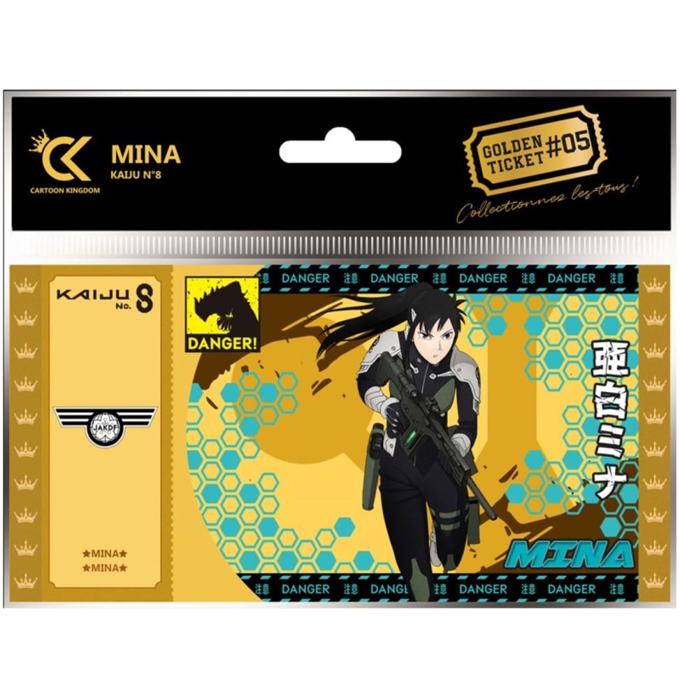 Golden Ticket Kaiju No.8 - Ashiro Mina