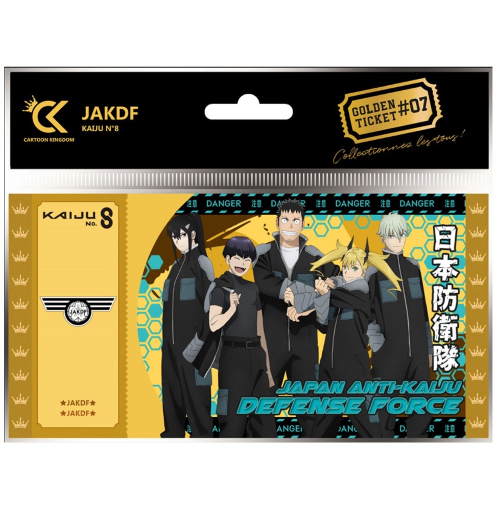 Golden Ticket Kaiju No.8 - Defense Force