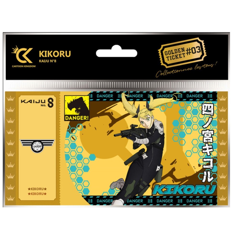 Golden Ticket Kaiju No.8 - Shinomiya Kikoru