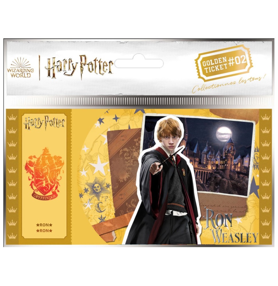 Golden Ticket Harry Potter - Ron