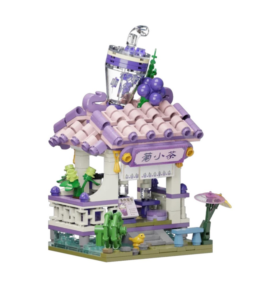 Set à Construire Pantasy Food Street - Classical Grape Juice Shop