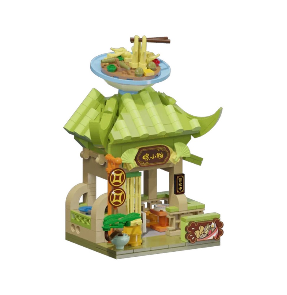 Set à Construire Pantasy Food Street - Classical River Snails Rice Noodle