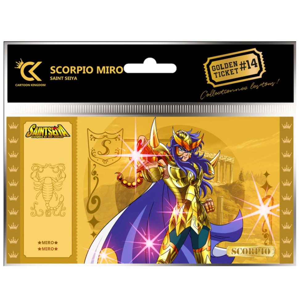 Golden Ticket Saint Seiya - Miro