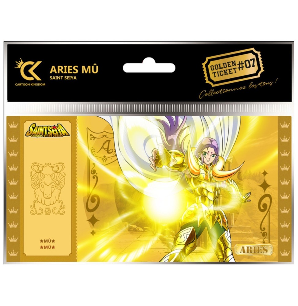 Golden Ticket Saint Seiya - Mu