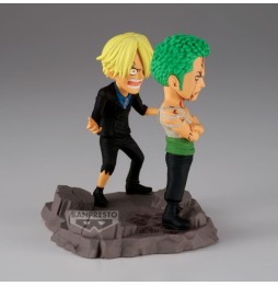 Figurine One Piece - Zoro & Sanji Nothing  At All !!! (WCF Log Stories)