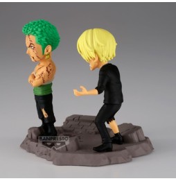 Figurine One Piece - Zoro & Sanji Nothing  At All !!! (WCF Log Stories)