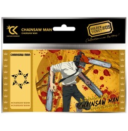 Golden Ticket Chainsaw Man - Chainsaw Man