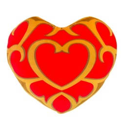 Peluche Mega Mocchi Mocchi Zelda - Receptacle Cœur