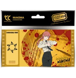 Golden Ticket Chainsaw Man - Makima