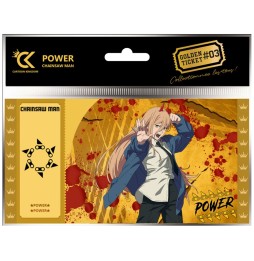 Golden Ticket Chainsaw Man - Power