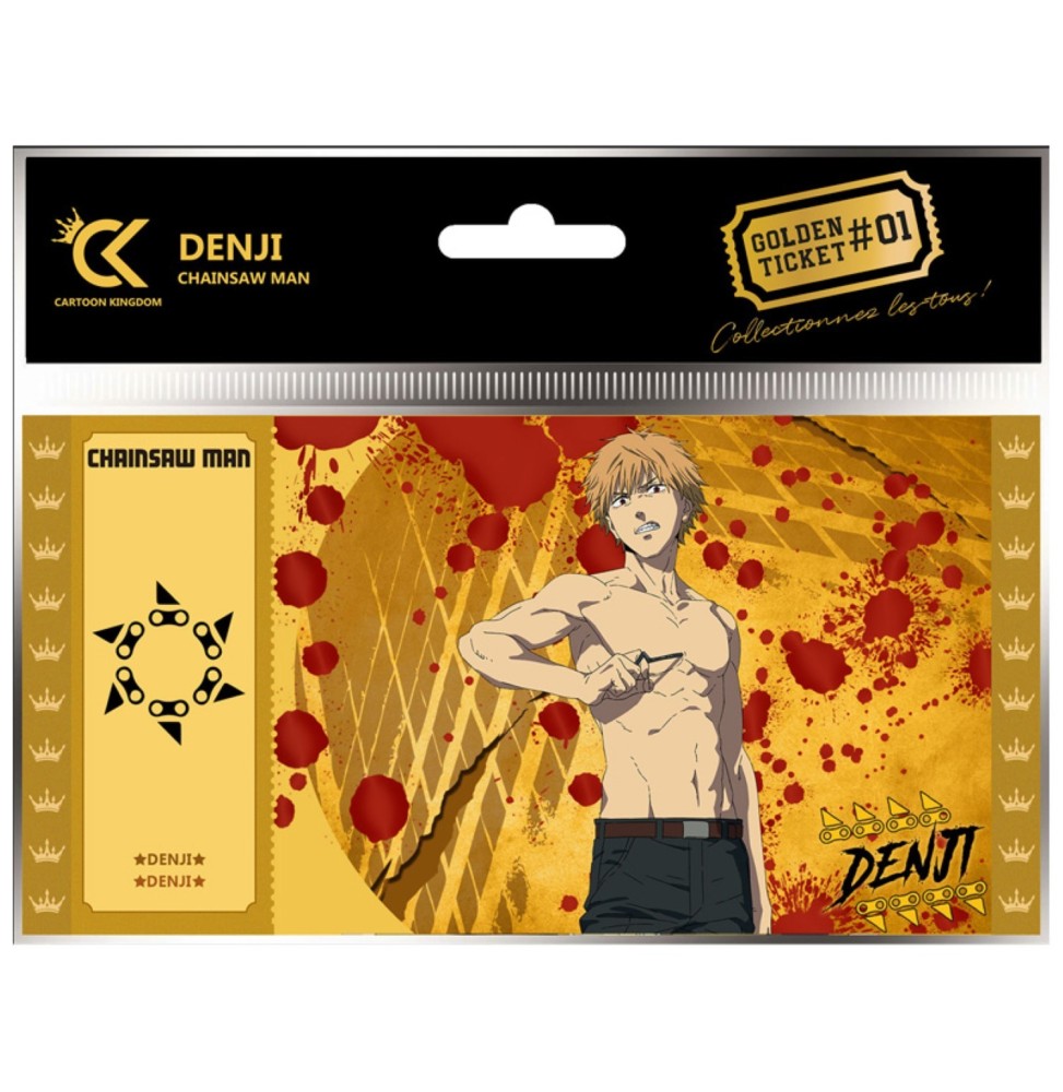 Golden Ticket Chainsaw Man - Denki