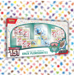 Coffret Premium Pokémon 151 Eaux Florissantes (EV 3.5)
