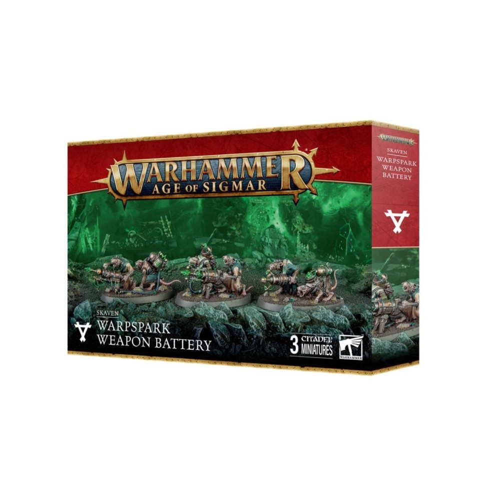 Age of Sigmar : Skavens - Batterie d'Armes Malétincelle