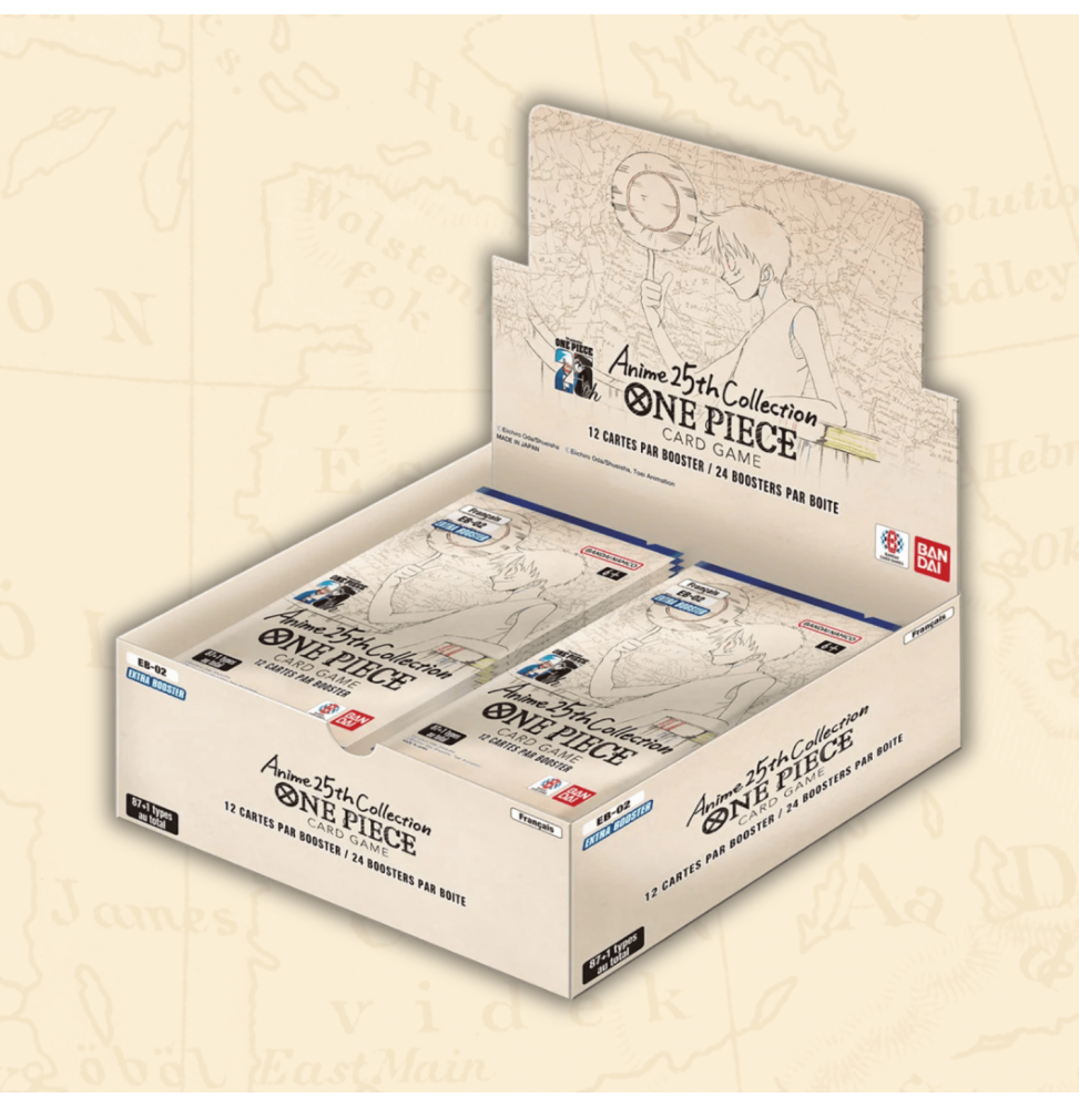 Display One Piece : Anime 25th Collection (EB02) - 24 Boosters FR