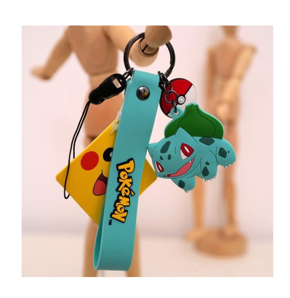 Porte-Clé Gomme Pokémon - Bulbizarre