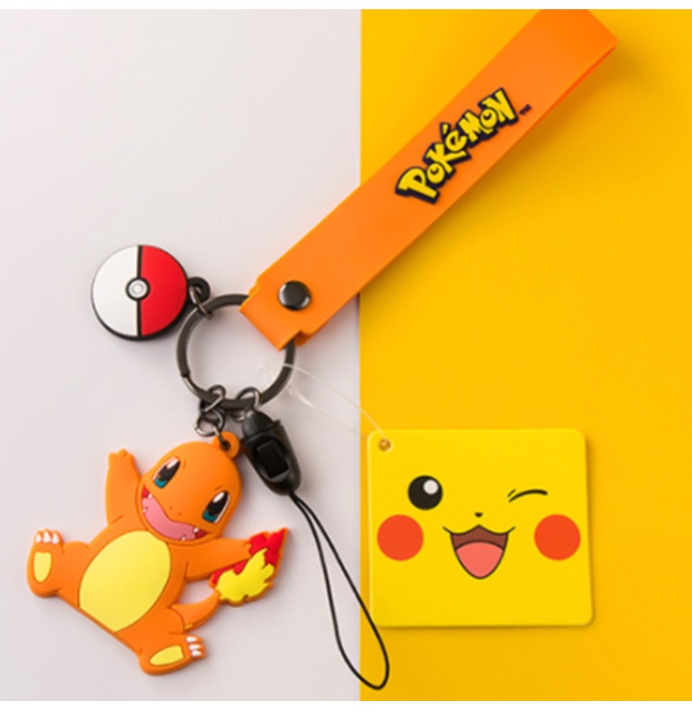 Porte-Clé Gomme Pokémon - Salameche