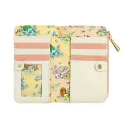 Portefeuille Loungefly Pokémon - Mew & Kanto Starters