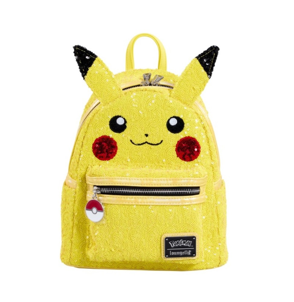 Sac à Dos Loungefly Pokémon - Sequin Pikachu Cosplay