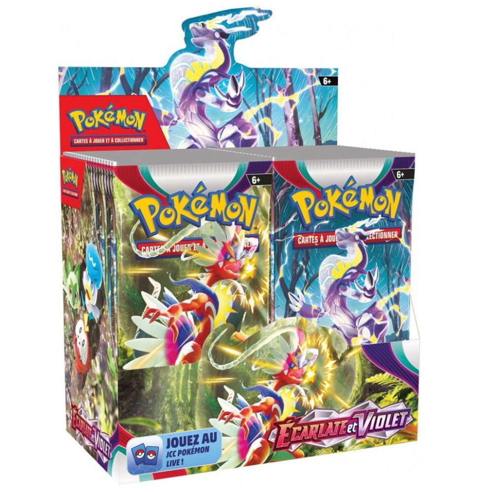 Display Pokémon Écarlate et Violet (EV01) - 36 Boosters
