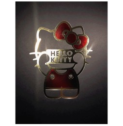 Hello Kitty Artprint - Sign Or Et Rouge (Letterpress 30 x 40)